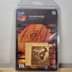 NFL Fan Brands Houston Texans Grill Branding NIP